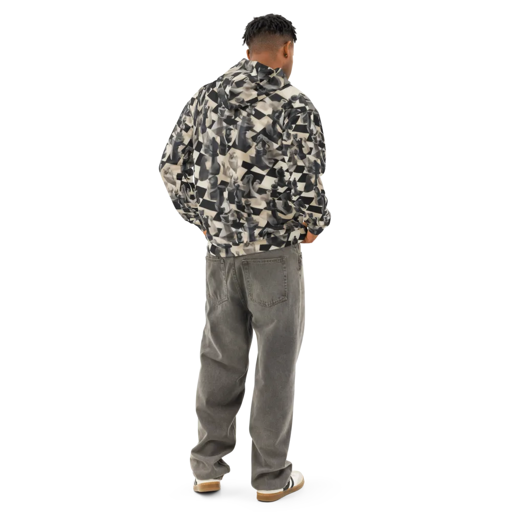 Checkmate Nocturne on Cotton Hoodie — Back