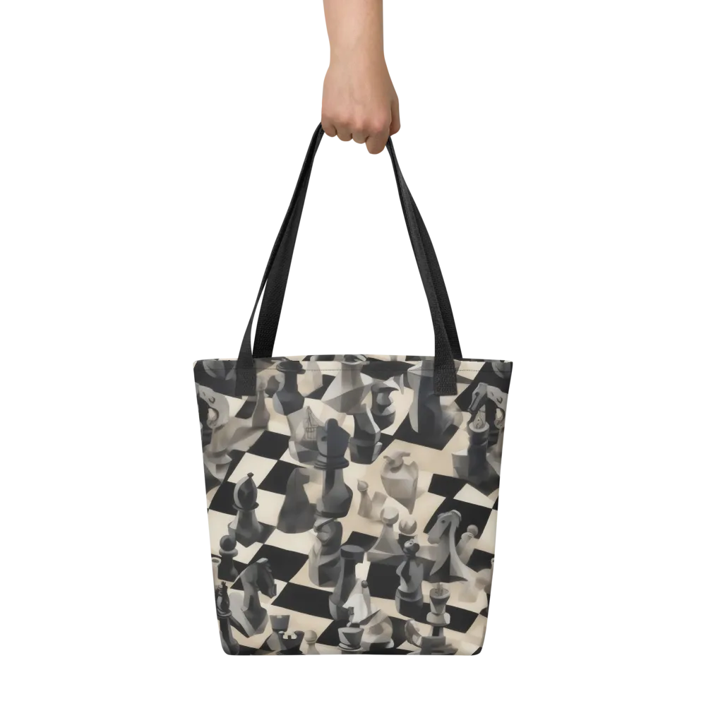 Checkmate Nocturne on Tote Bag — Front