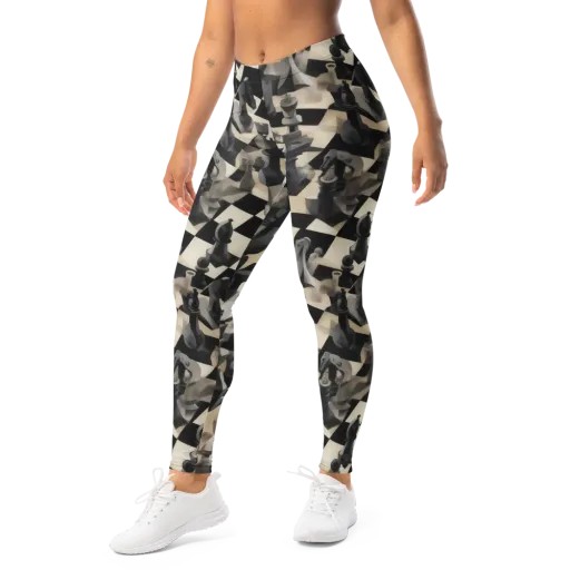 Checkmate Nocturne on a Leggings