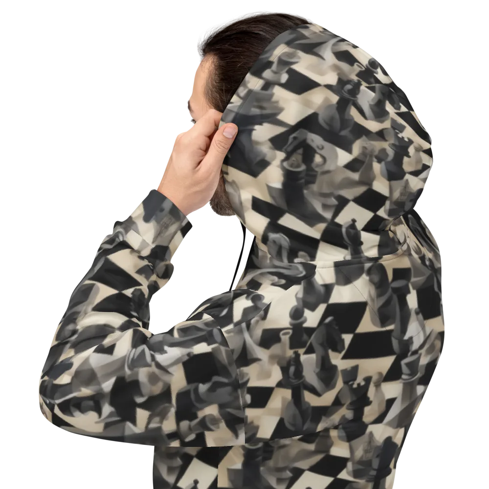 Checkmate Nocturne on Hoodie — Back