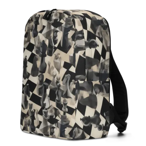 Checkmate Nocturne on a Minimalist Backpack