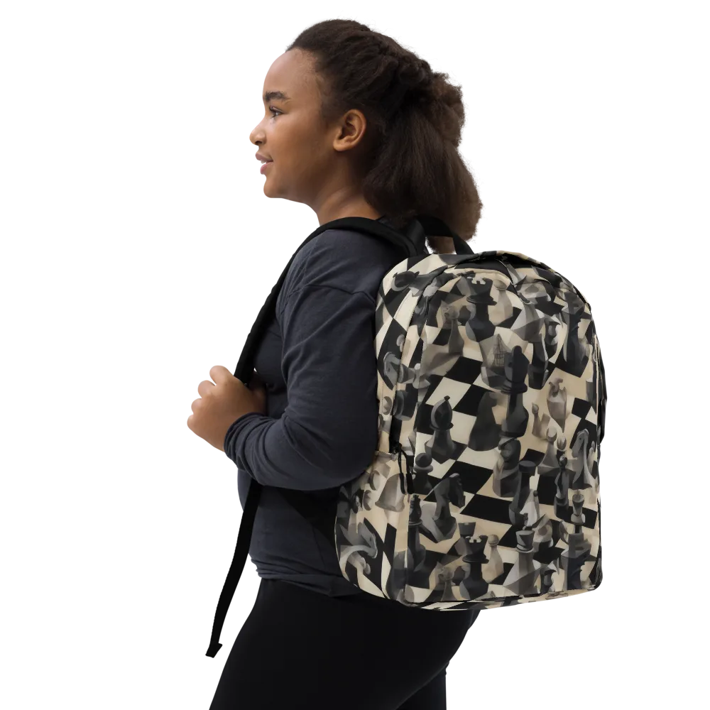 Checkmate Nocturne on Minimalist Backpack — Right Front
