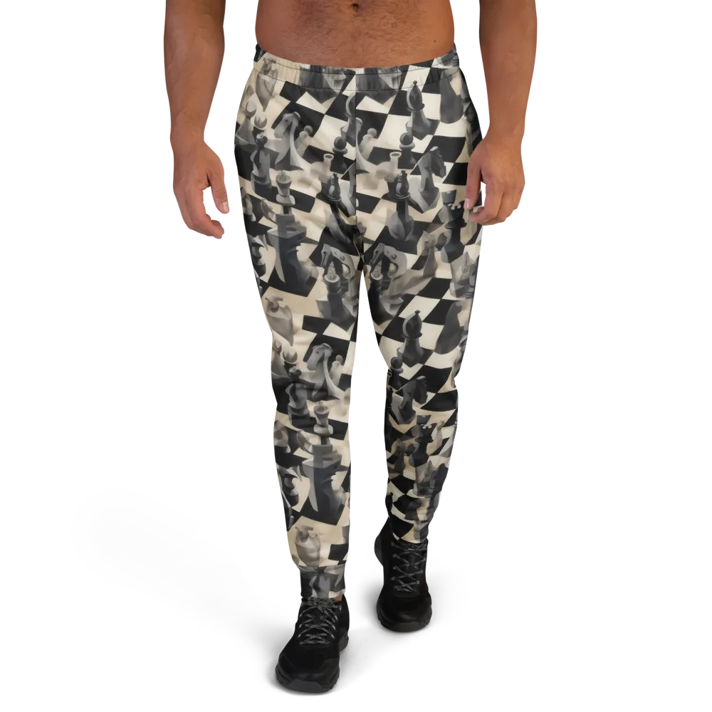 Checkmate Nocturne on Men's Joggers — Front