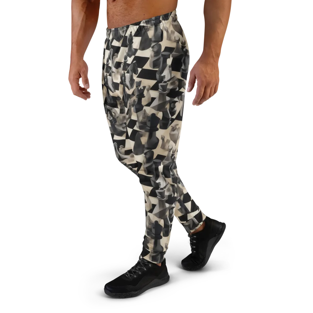 Checkmate Nocturne on Men's Joggers — Left