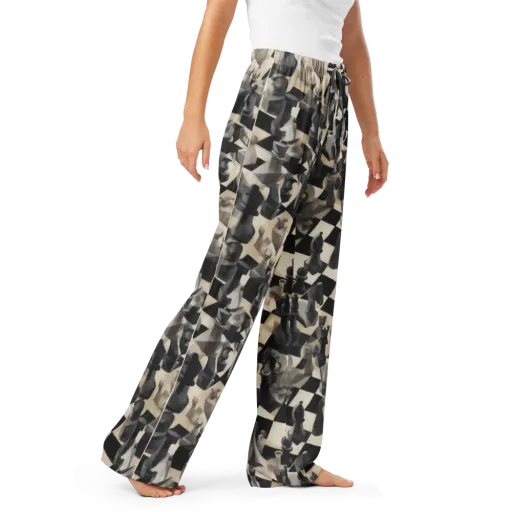 Checkmate Nocturne on a Women's Pajama Pants