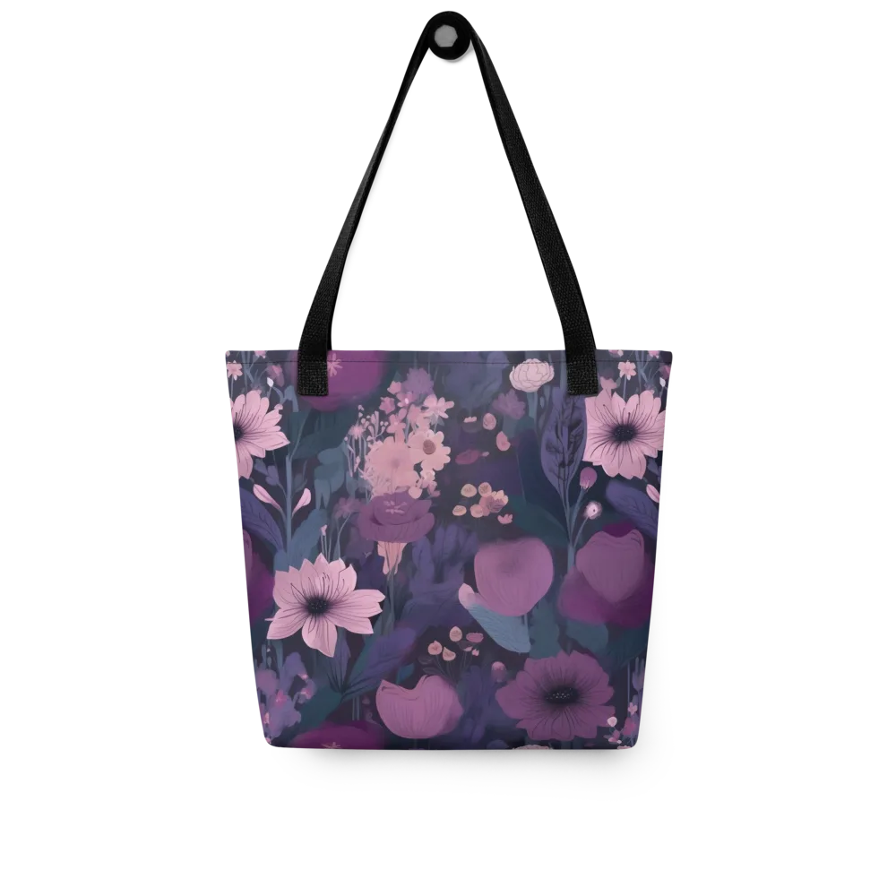 Afterdark Florals on Tote Bag — Front