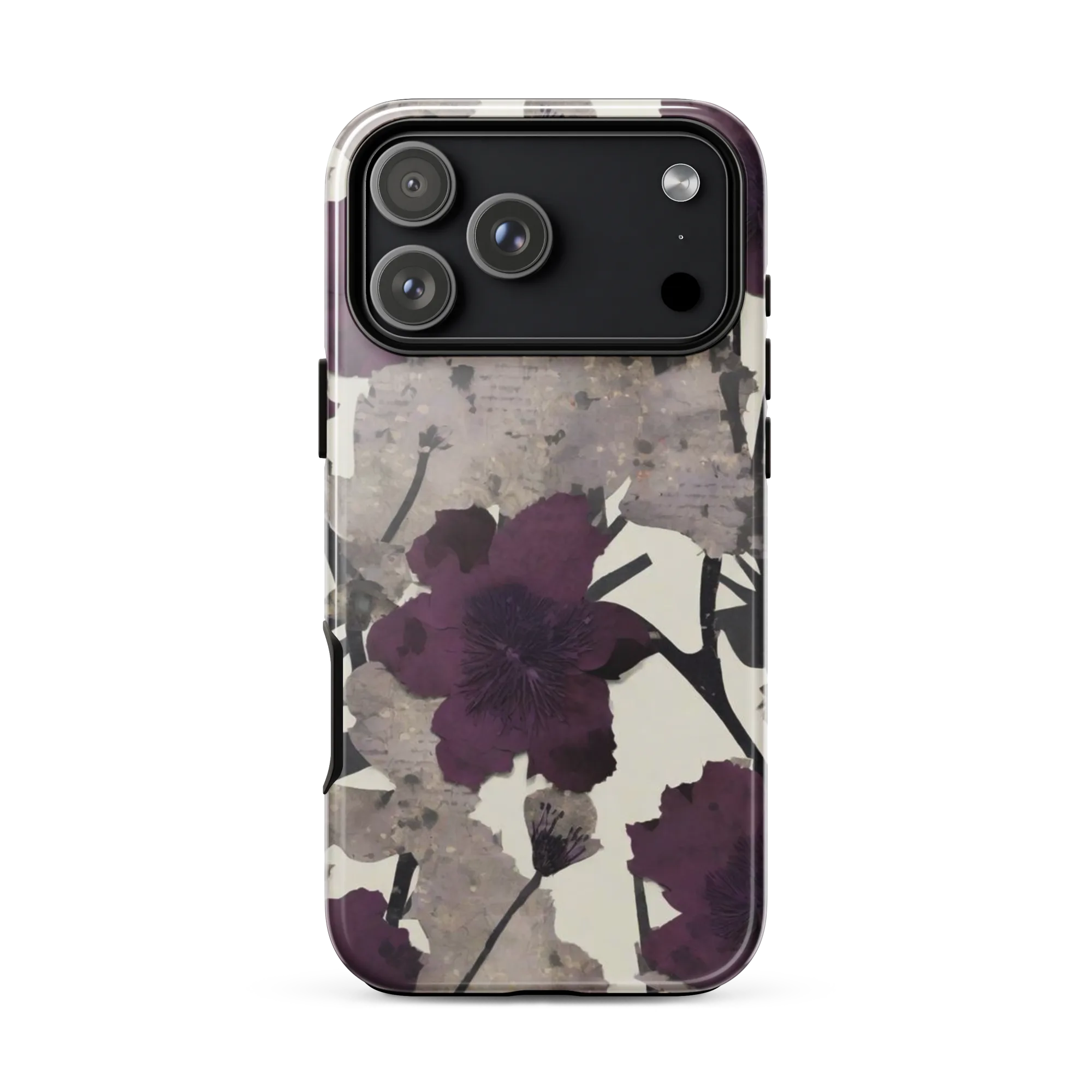 Midnight Clematis on Tough Case for iPhone® — Front