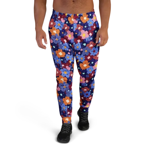 Electric Posy on a Men's Joggers