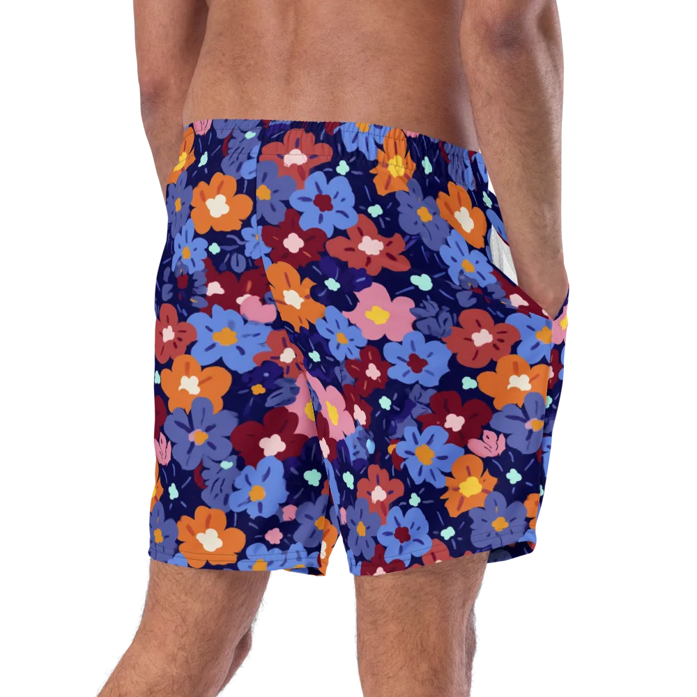 Electric Posy on Swim Trunks — Right Back