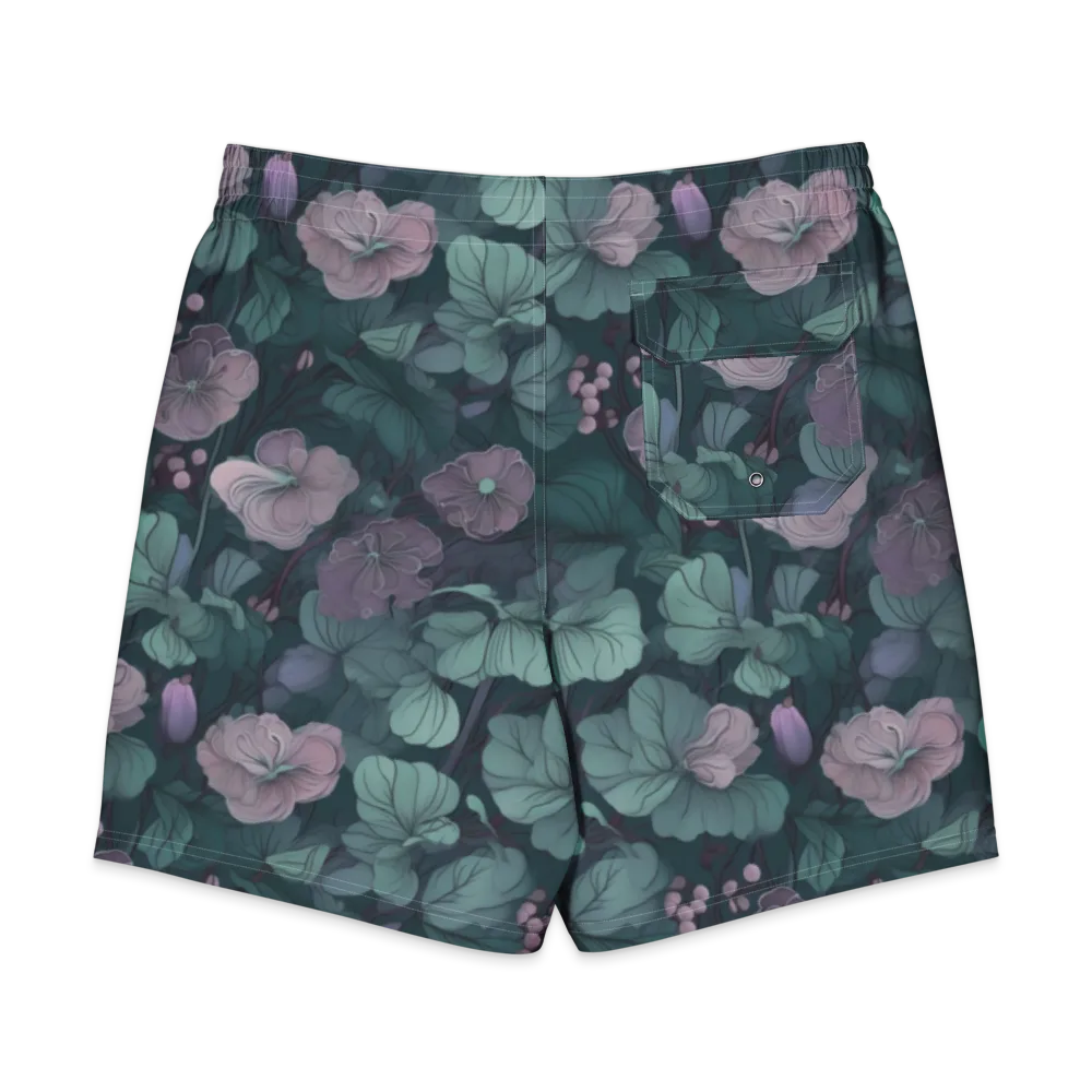 Mauve Canopy on Men's Board Shorts — Back