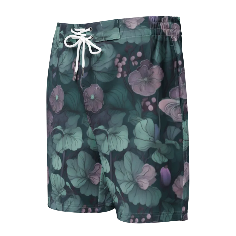Mauve Canopy on Men's Board Shorts — Front