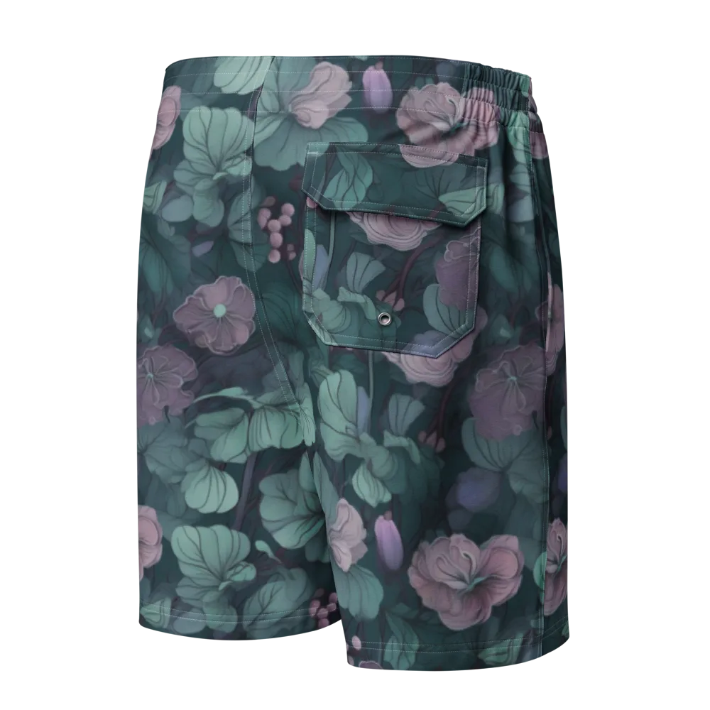 Mauve Canopy on Men's Board Shorts — Back