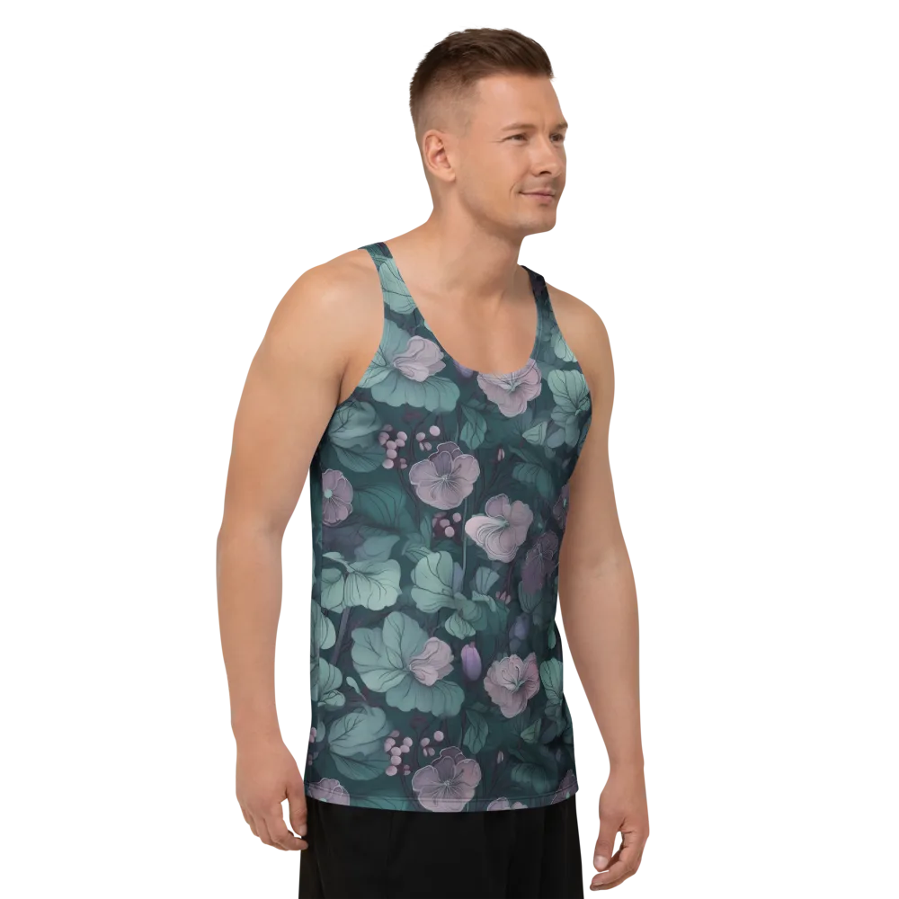 Mauve Canopy on Men's Tank Top — Right Front