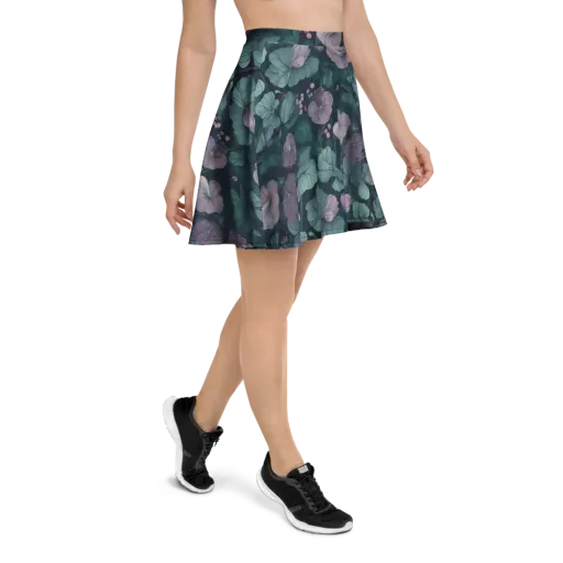 Mauve Canopy on a Skater Skirt
