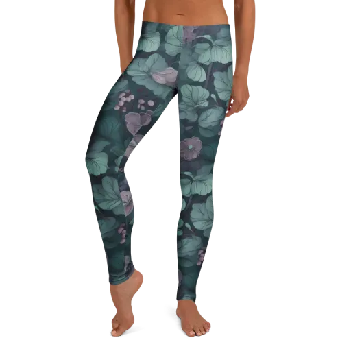 Mauve Canopy on a Leggings