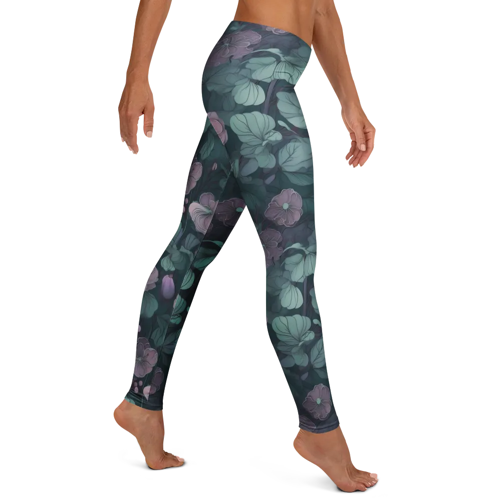 Mauve Canopy on Leggings — Right