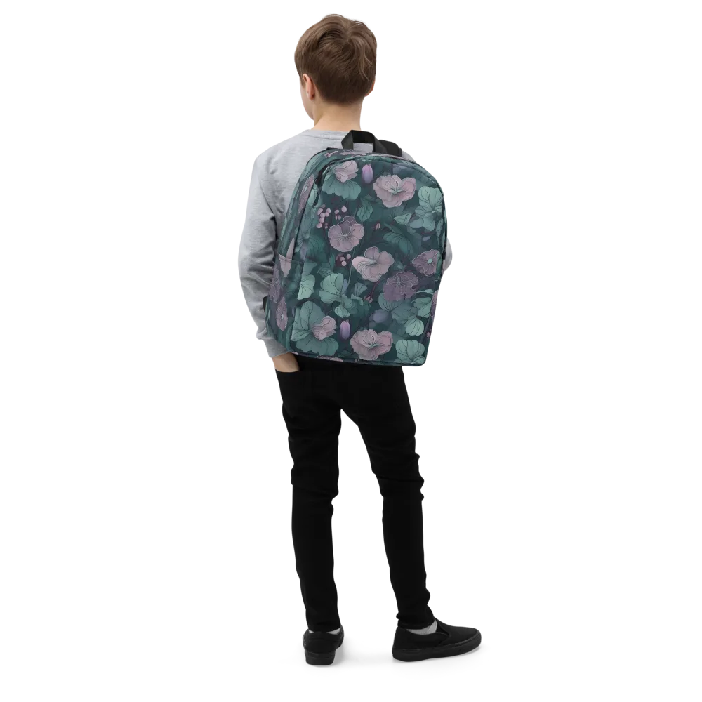 Mauve Canopy on Minimalist Backpack — Right Front