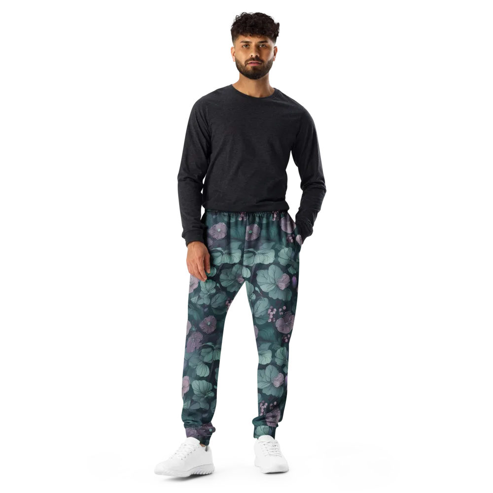 Mauve Canopy on Men's Joggers — Front