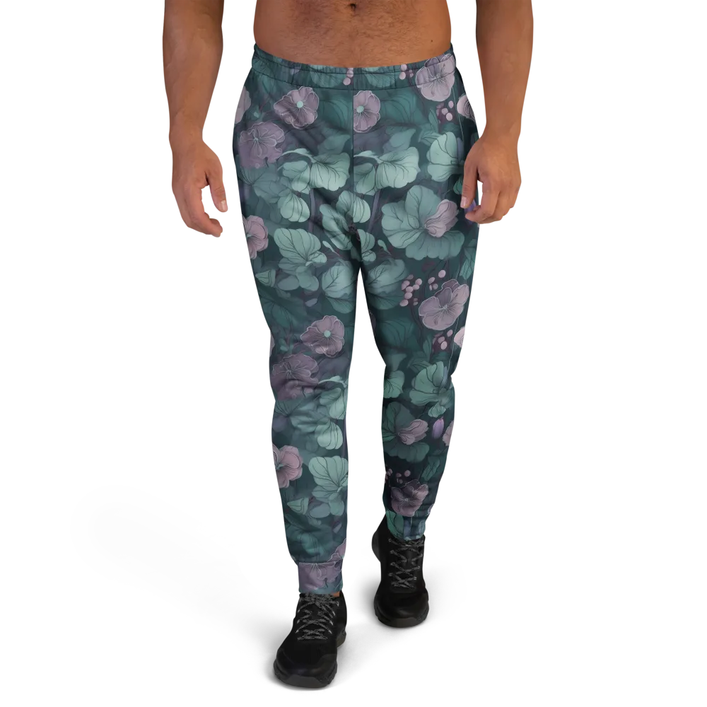Mauve Canopy on Men's Joggers — Front