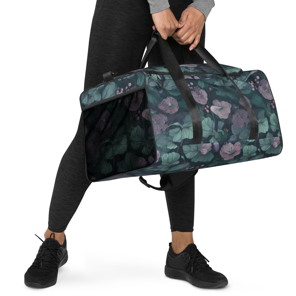 Mauve Canopy on Duffle Bag — Right Front