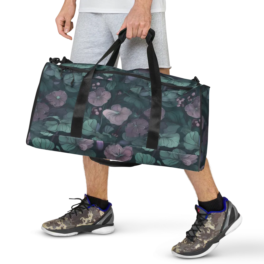 Mauve Canopy on Duffle Bag — Front