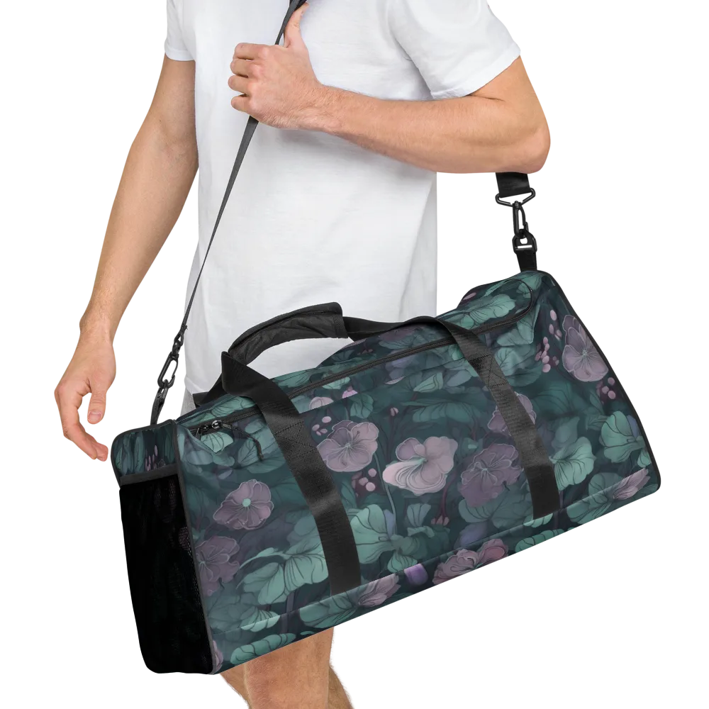 Mauve Canopy on Duffle Bag — Right Front