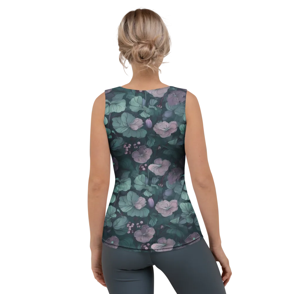 Mauve Canopy on Women's Tank Top — Back