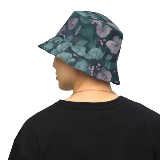 Mauve Canopy on a Reversible Bucket Hat