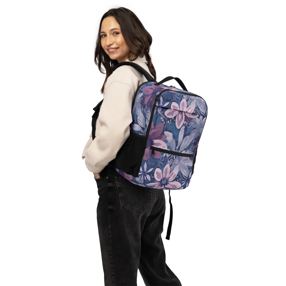 Moonlit Garden on Utility Backpack — Back