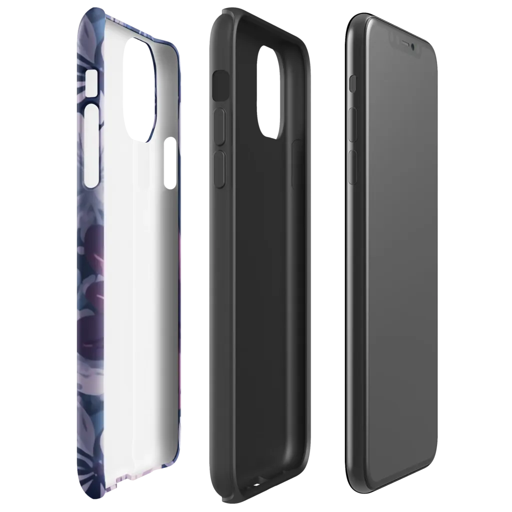 Moonlit Garden on Tough Case for iPhone® — Right