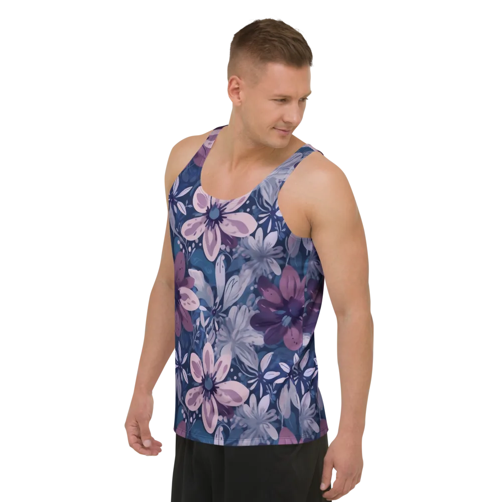 Moonlit Garden on Men's Tank Top — Left Front