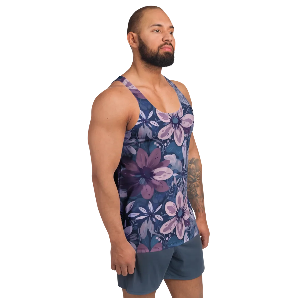 Moonlit Garden on Men's Tank Top — Right Front