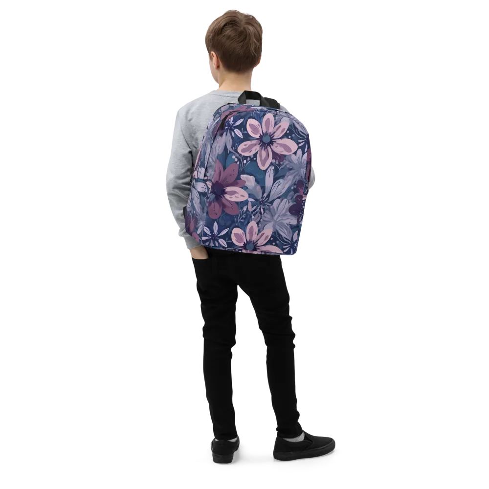 Moonlit Garden on Minimalist Backpack — Right Front
