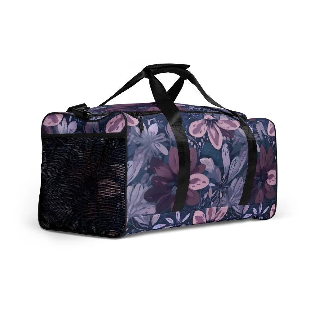 Moonlit Garden on Duffle Bag — Right Front