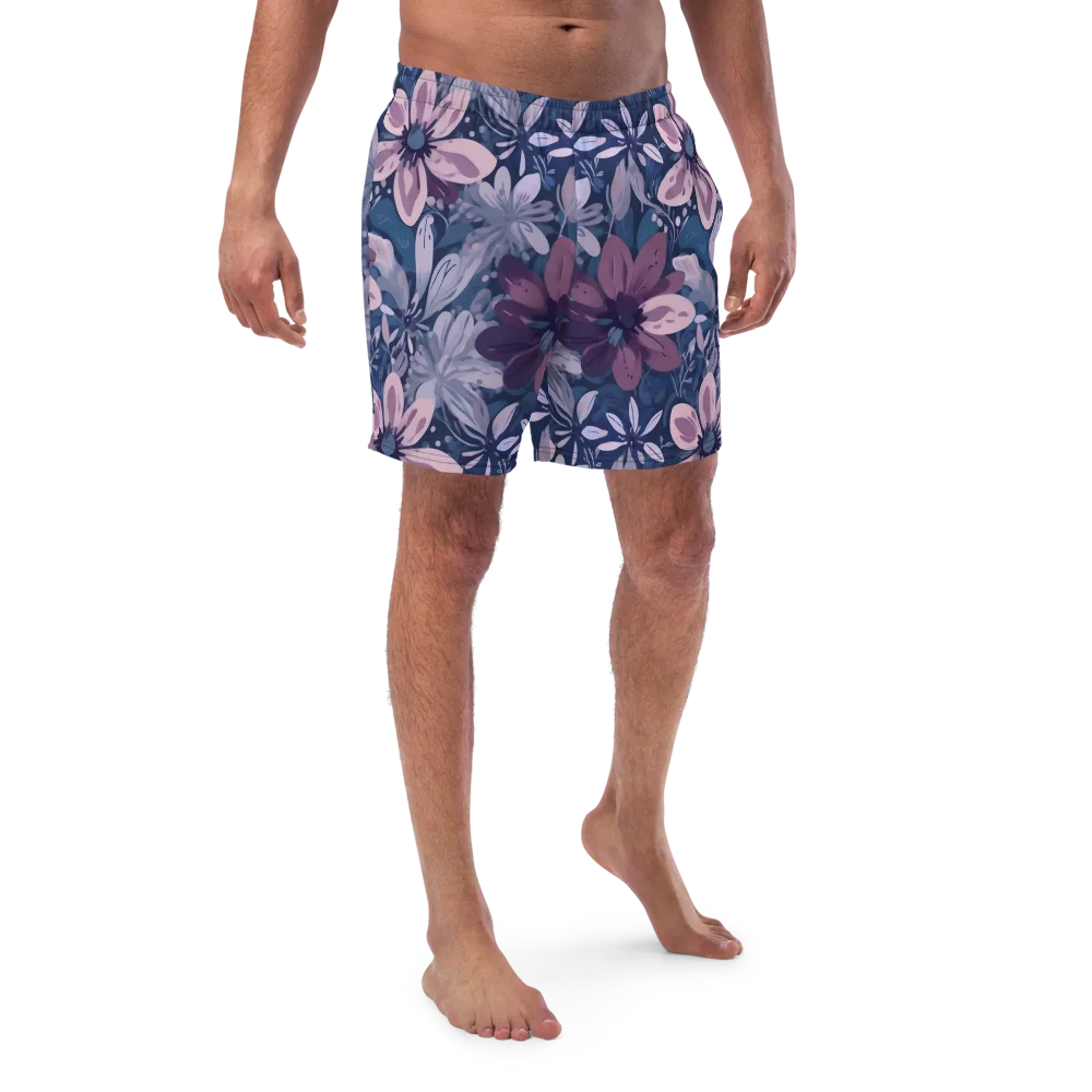 Moonlit Garden on Swim Trunks — Front