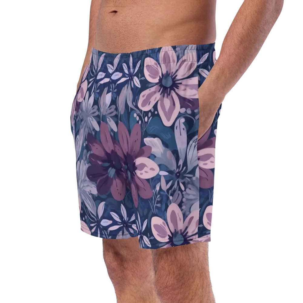 Moonlit Garden on Swim Trunks — Left Front