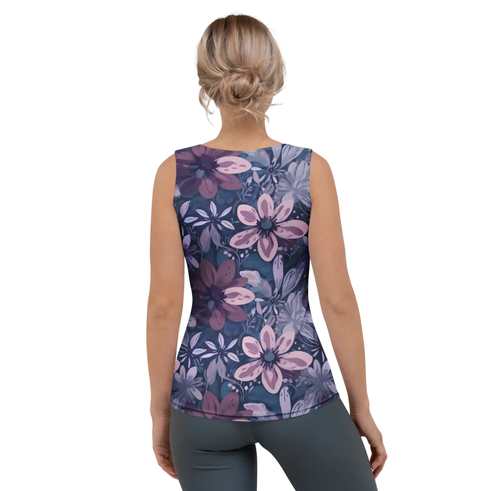 Moonlit Garden on Women's Tank Top — Back