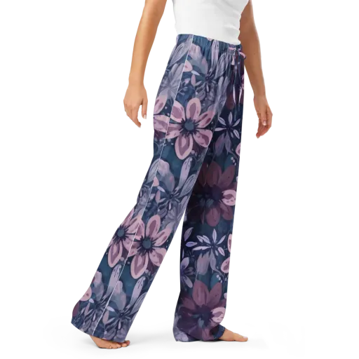 Moonlit Garden on a Women's Pajama Pants