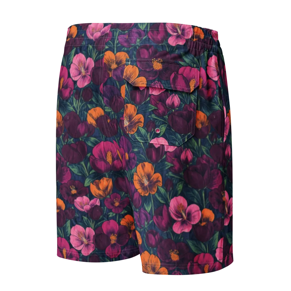 Indigo Hothouse on Men's Board Shorts — Back