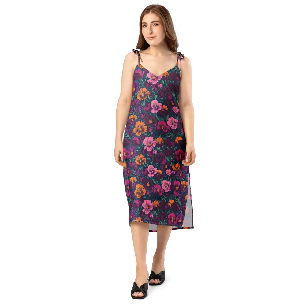 Indigo Hothouse on Slip Dress — Front