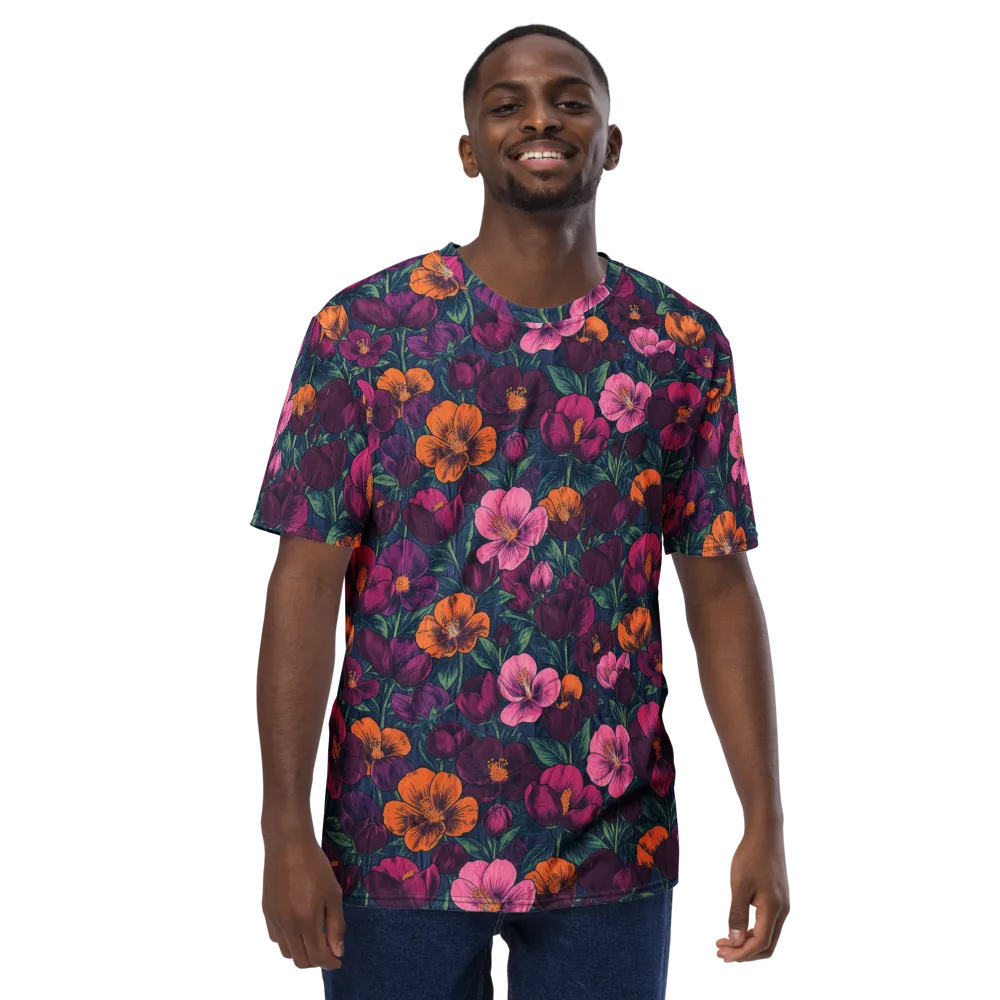 Indigo Hothouse on Men's Crew Neck T-Shirt — Front