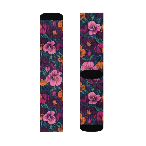 Indigo Hothouse on a Socks