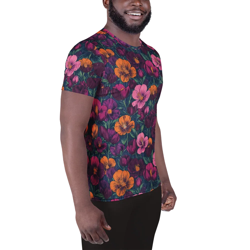 Indigo Hothouse on Men's Athletic T-Shirt — Right