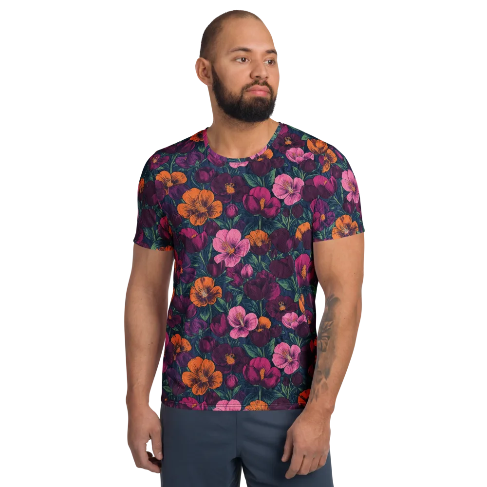 Indigo Hothouse on Men's Athletic T-Shirt — Front