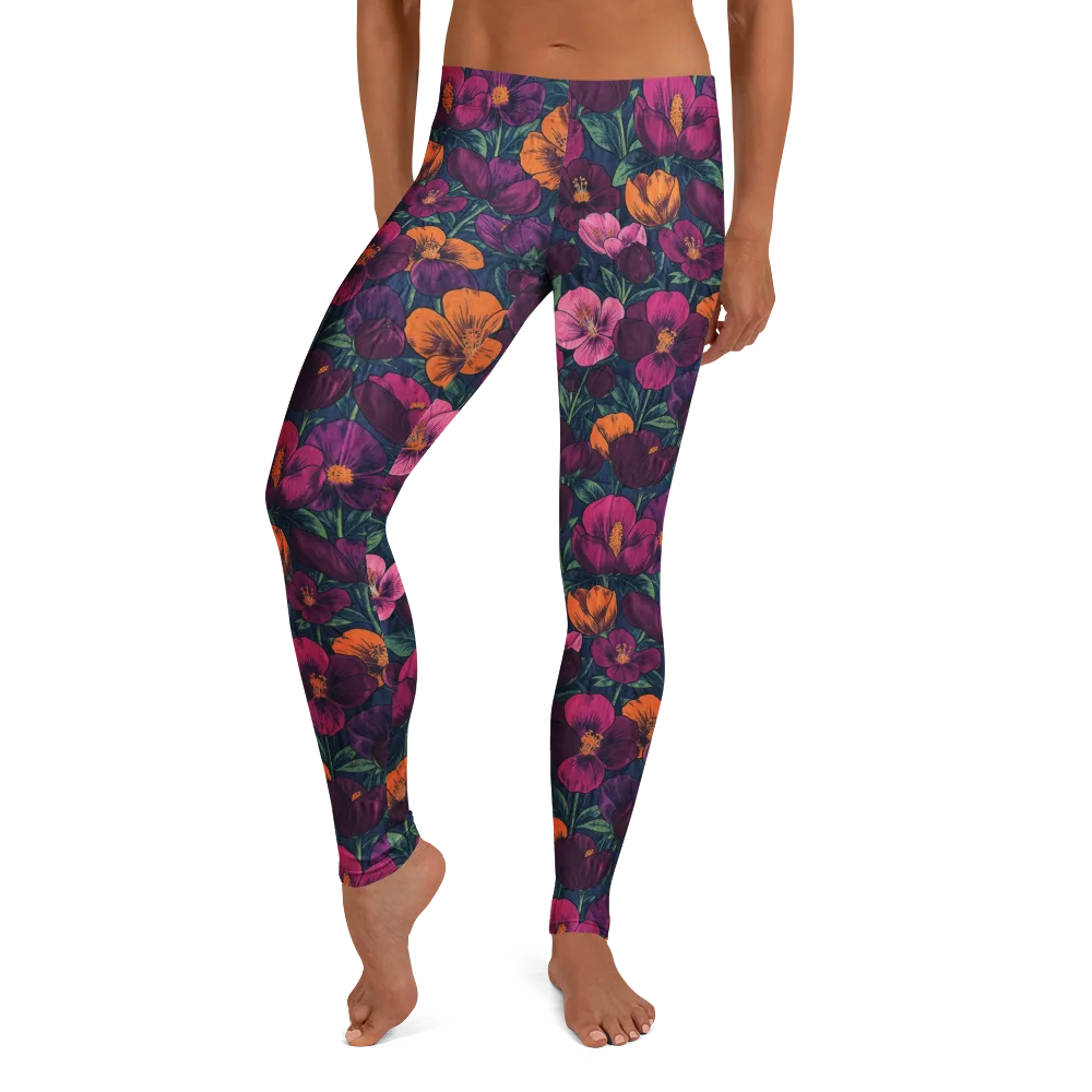 Indigo Hothouse on Leggings — Front