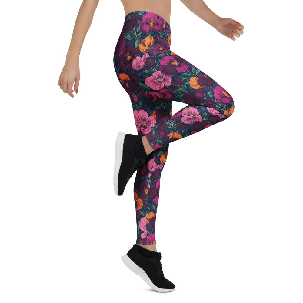 Indigo Hothouse on Leggings — Right
