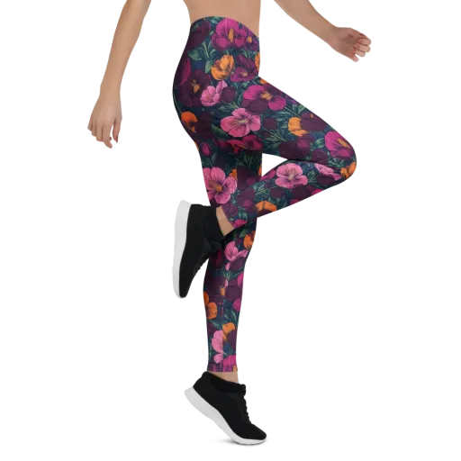 Indigo Hothouse on a Leggings