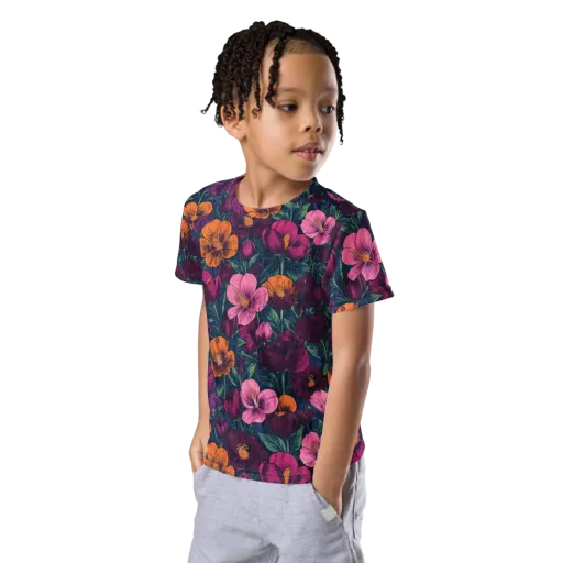 Indigo Hothouse on a Kids Crew Neck T-Shirt