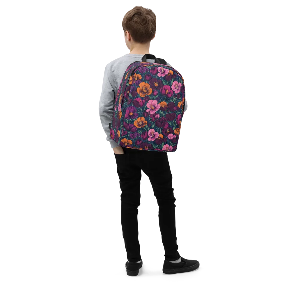 Indigo Hothouse on Minimalist Backpack — Right Front