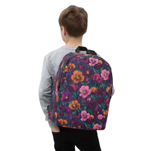 Indigo Hothouse on a Minimalist Backpack